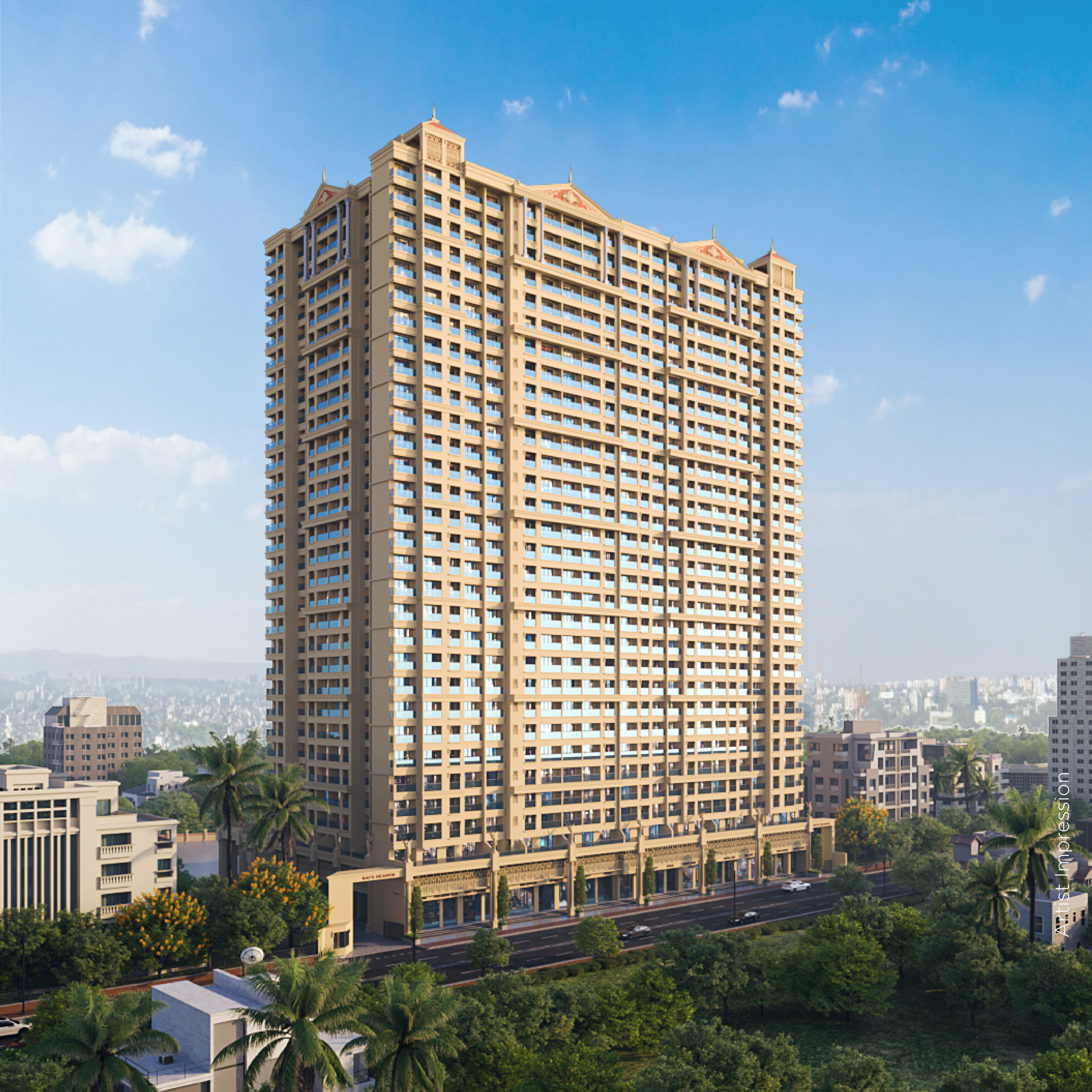 Rai Heaven Tower Exterior